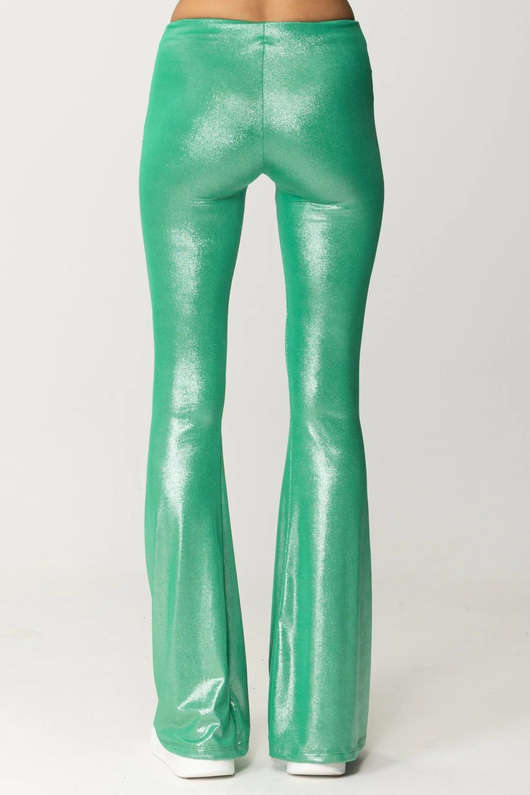 Pantalone a Zampa Terry In Jersey Laminato - Image 3