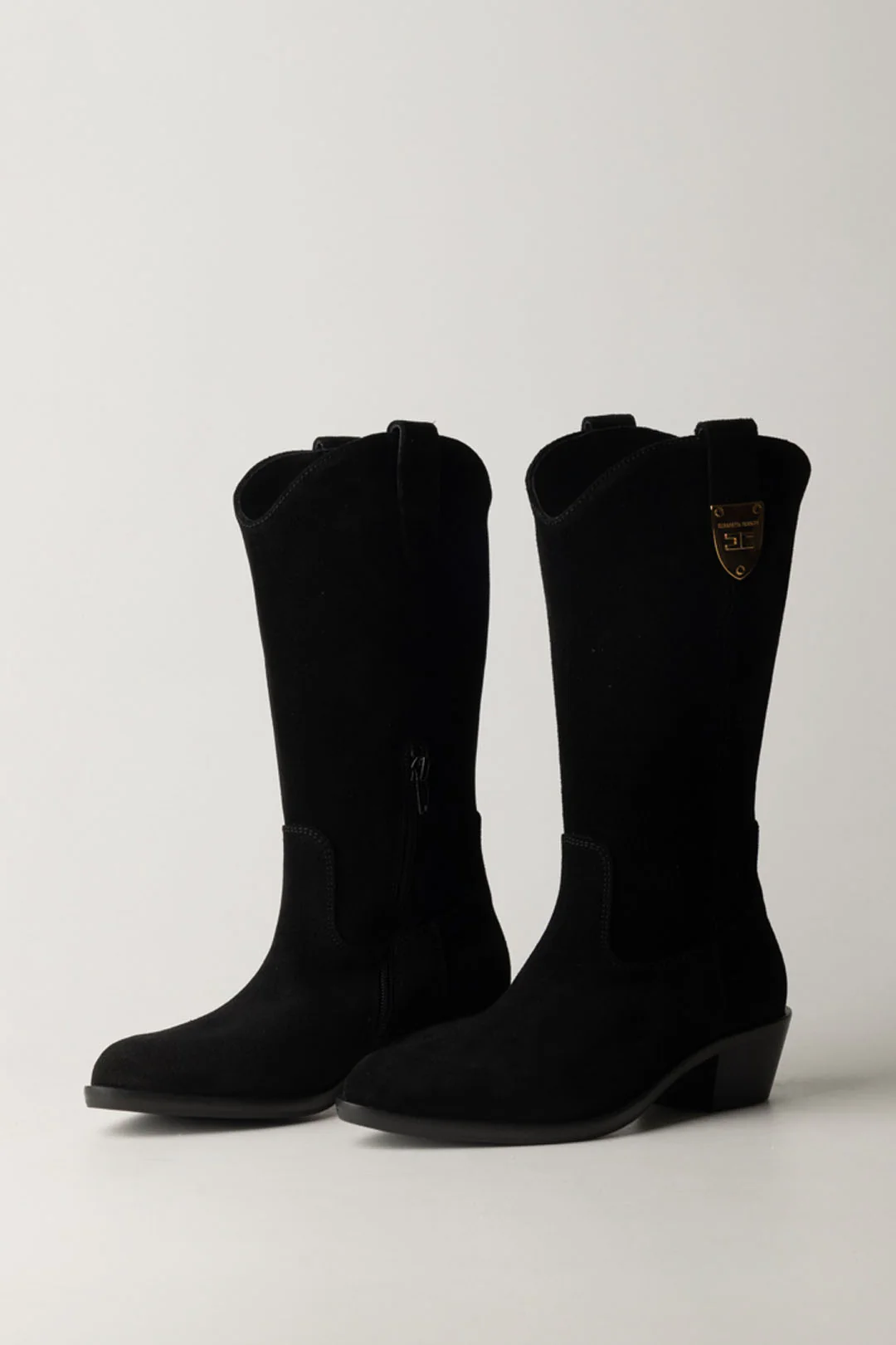 Stivali Texani Scamosciati - Image 4