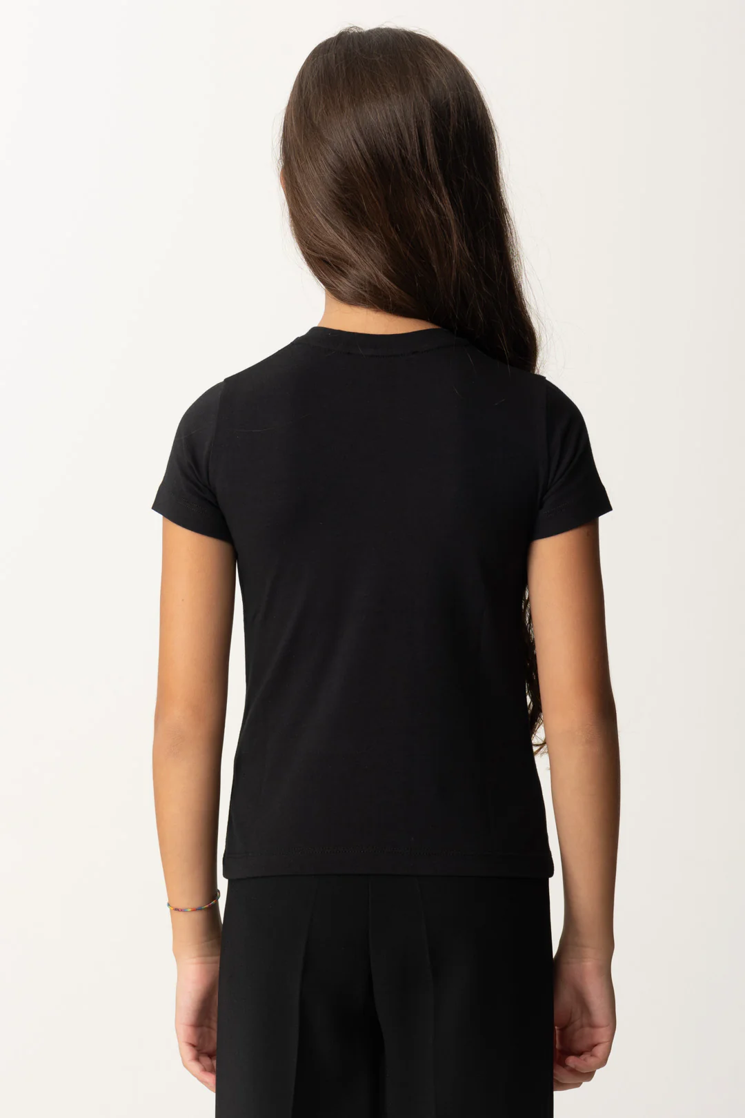 T-shirt con Ricamo Logo a Filo - Image 3