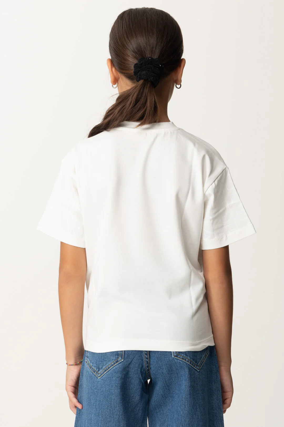 T-shirt con Stampa Lettering All-over - Image 3