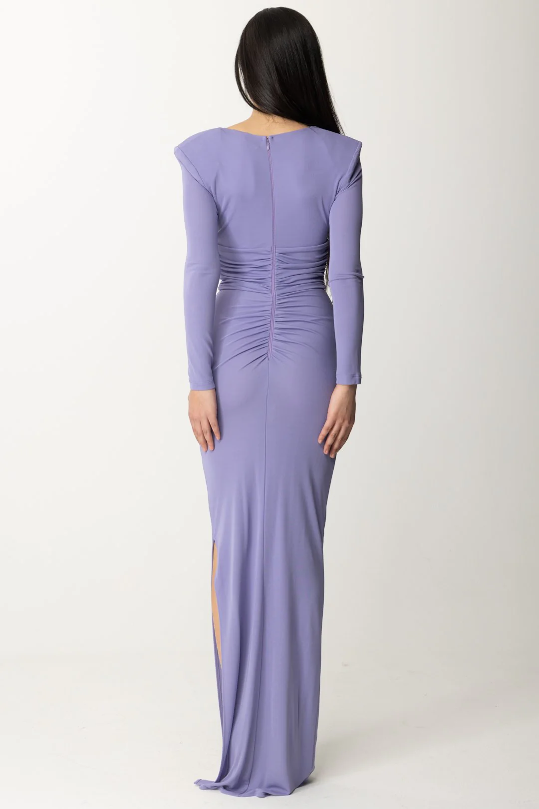 Abito Red Carpet Drappeggiato con Cut-out - Image 4