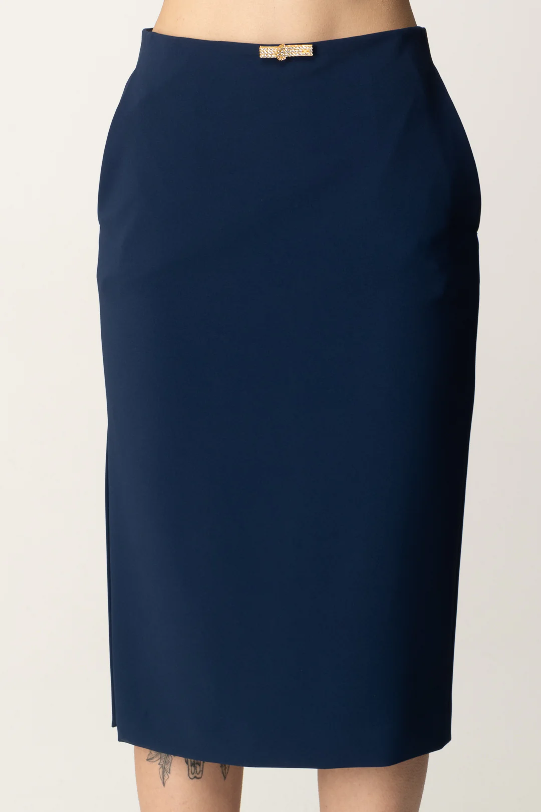 Gonna a Tubino con Dettaglio Gioiello - Image 3