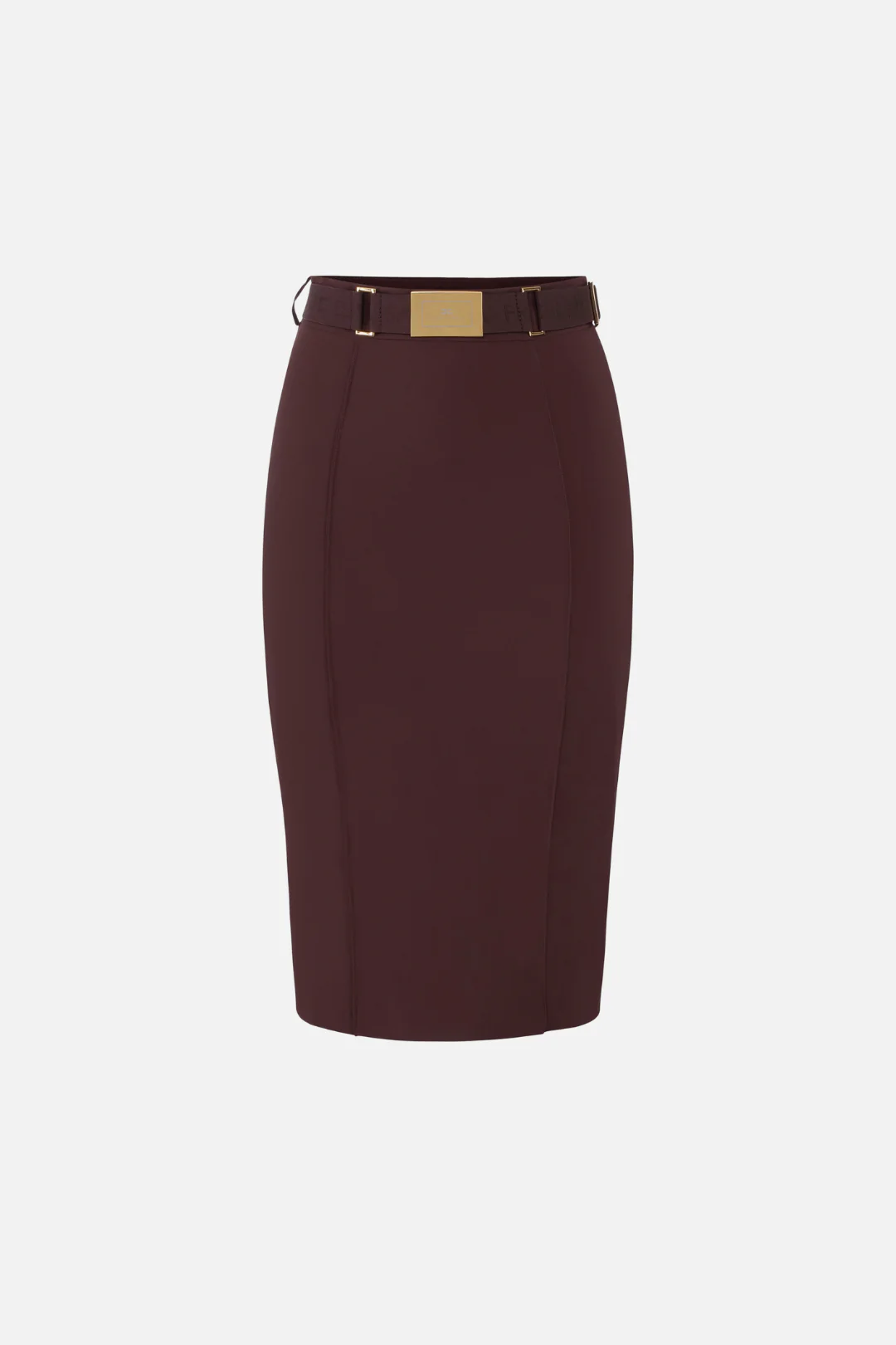 Gonna a Tubino In Bielastico con Cintura - Image 6