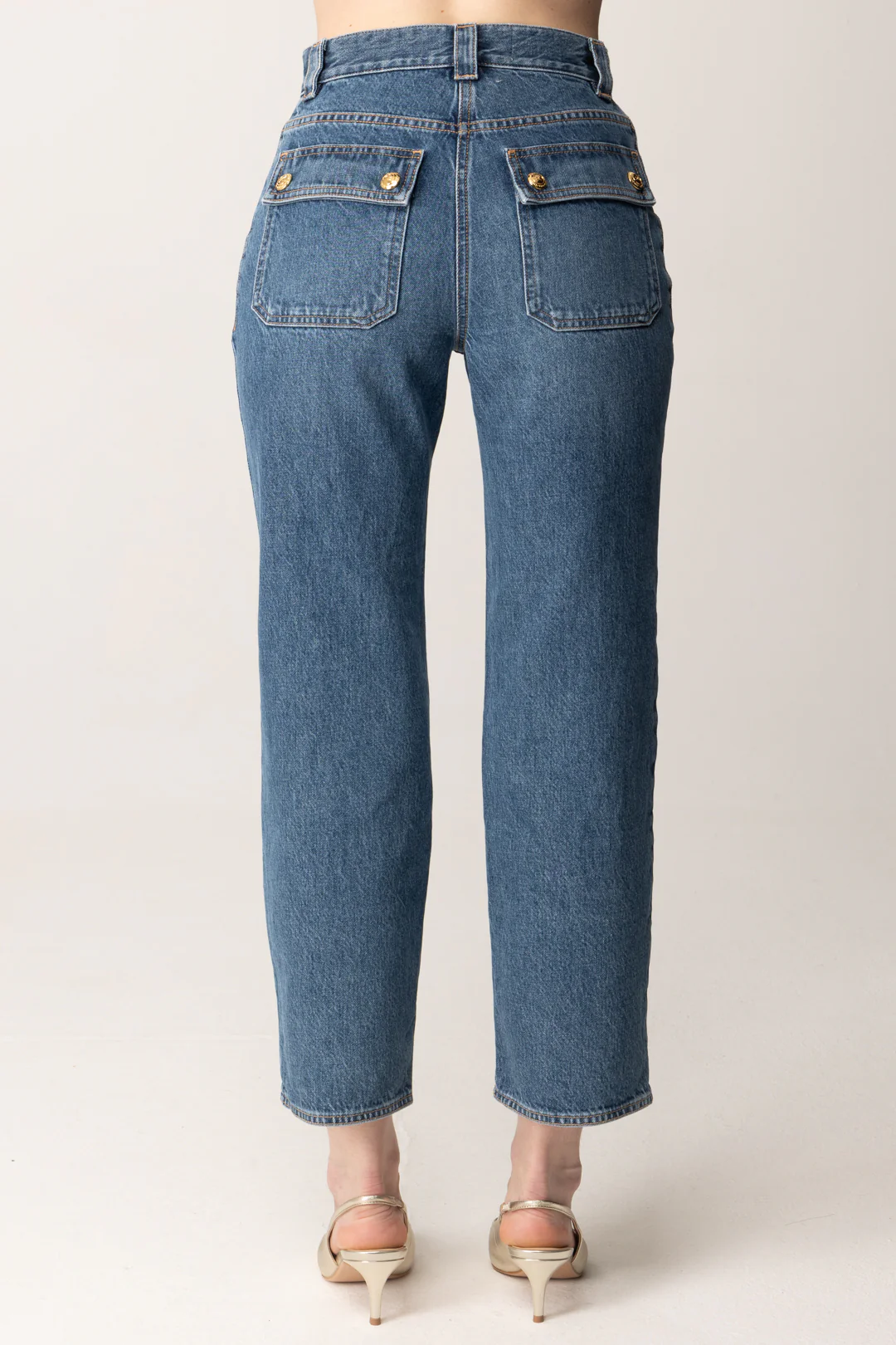 Jeans Crop a Trombetta - Image 5