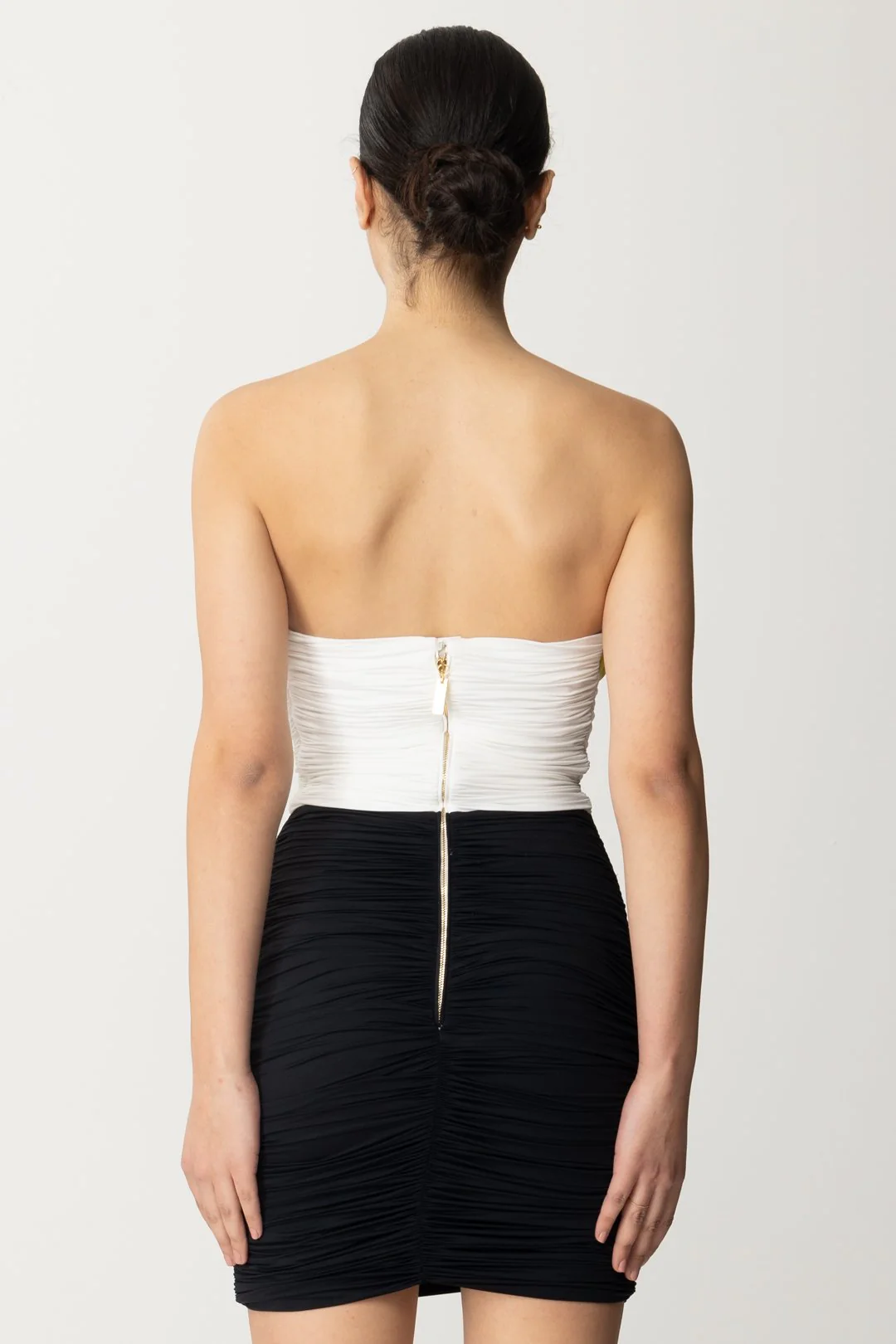 Miniabito Tricolor Drappeggiato - Image 5