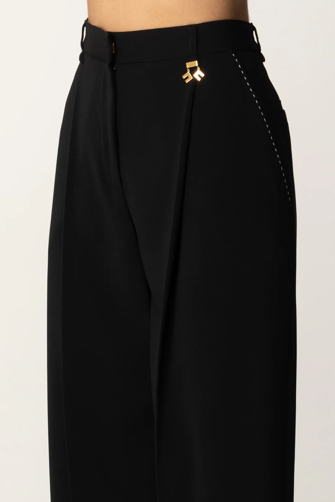 Pantaloni con Impunture a Constrasto - Image 4