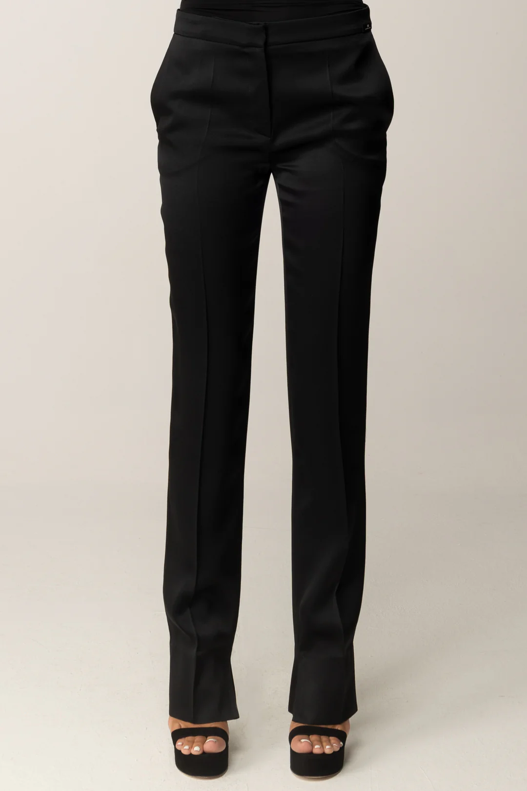 Pantaloni In Raso con Spacchetti - Image 3