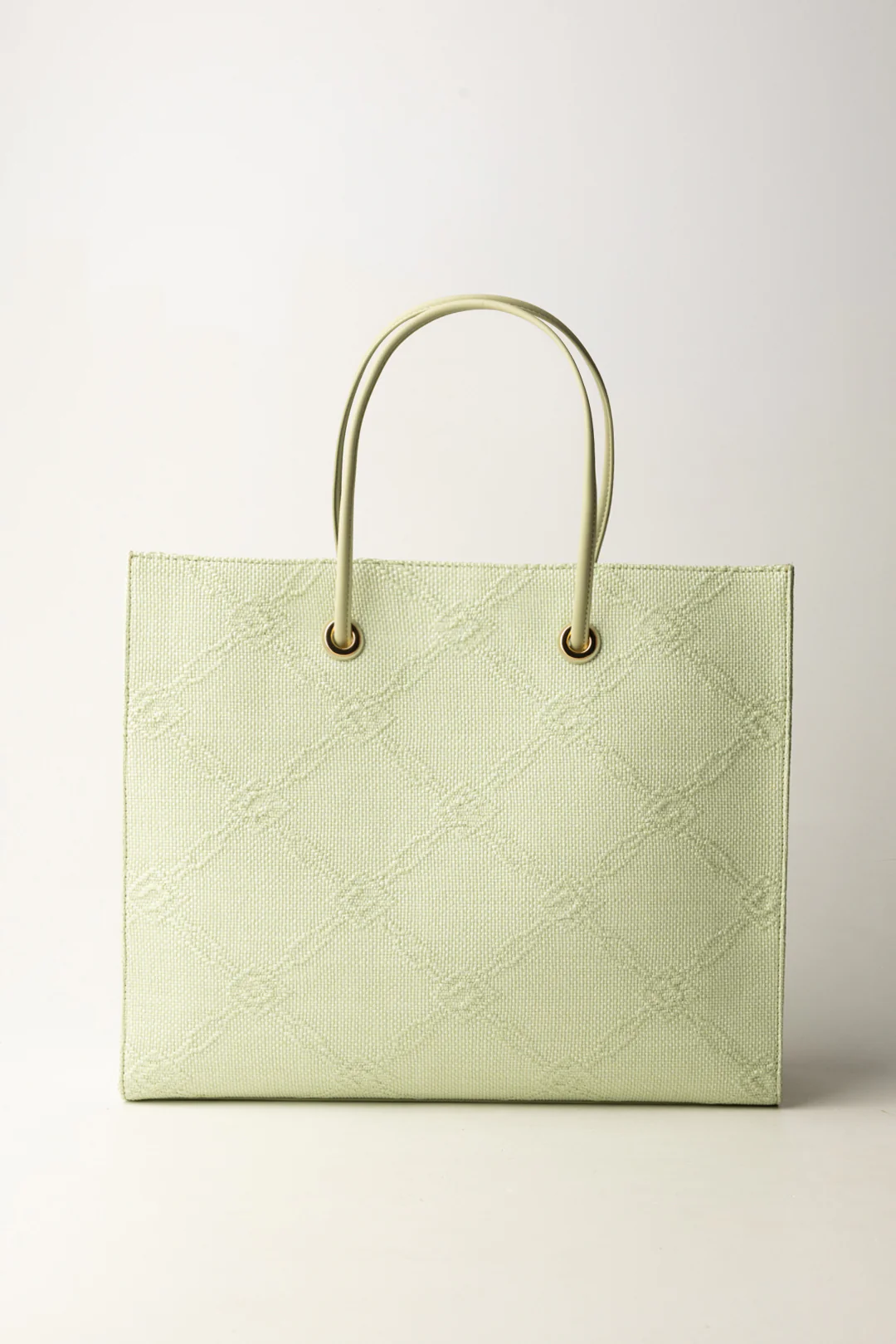 Tote Grande In Rafia Jacquard - Image 4