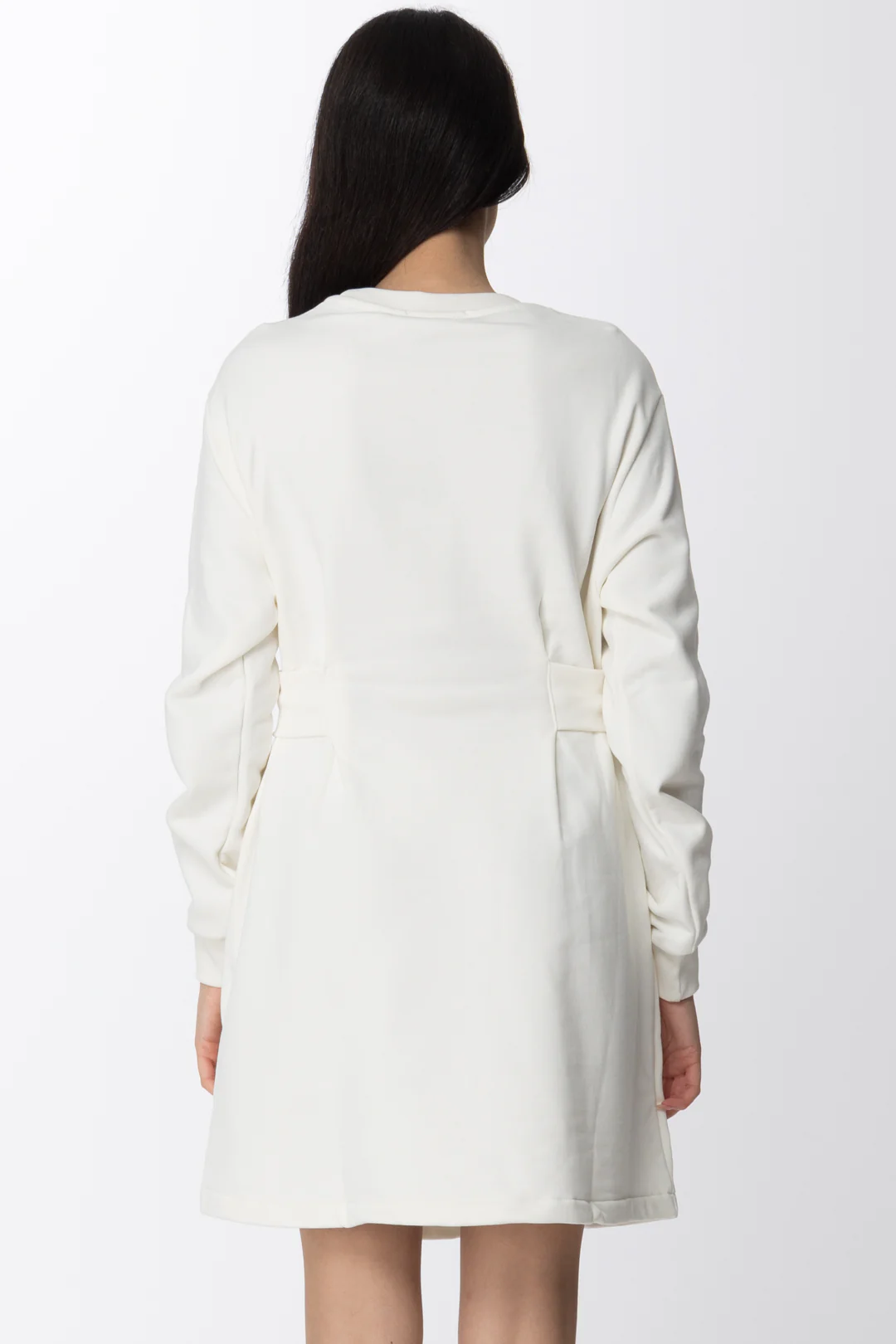 Abito In Felpa con Logo Strass - Image 3