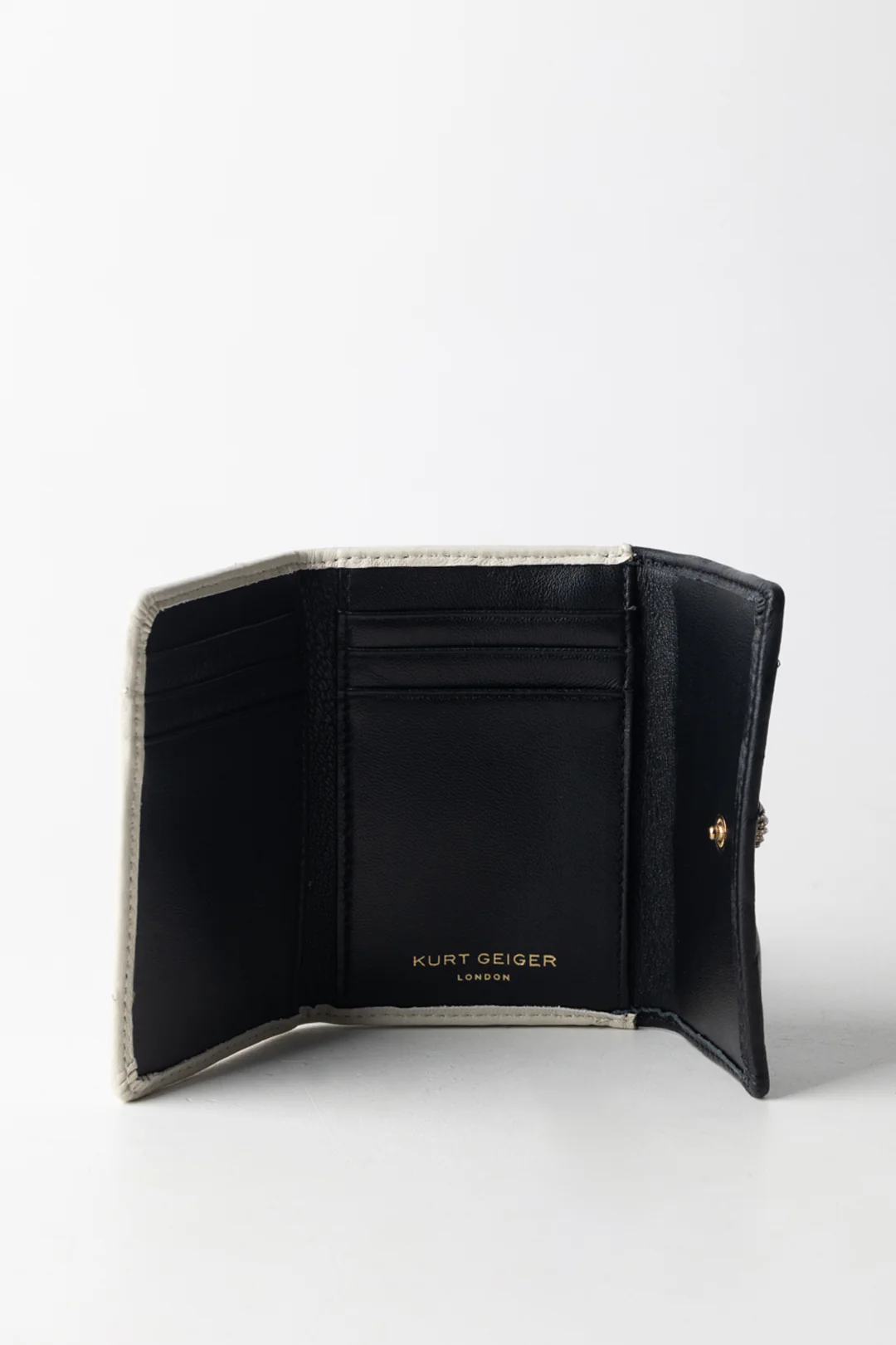 Portacarte Bicolore con Logo Gioiello - Image 3