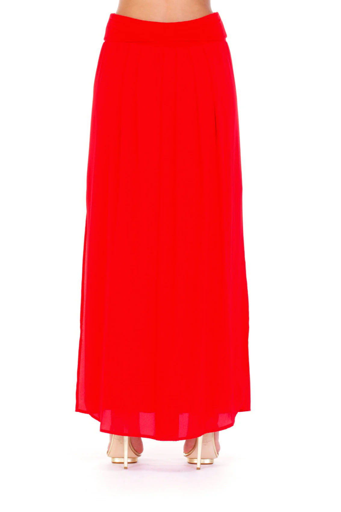 Manila Grace: Gonna Lunga  Morbida con Spacco - Image 4