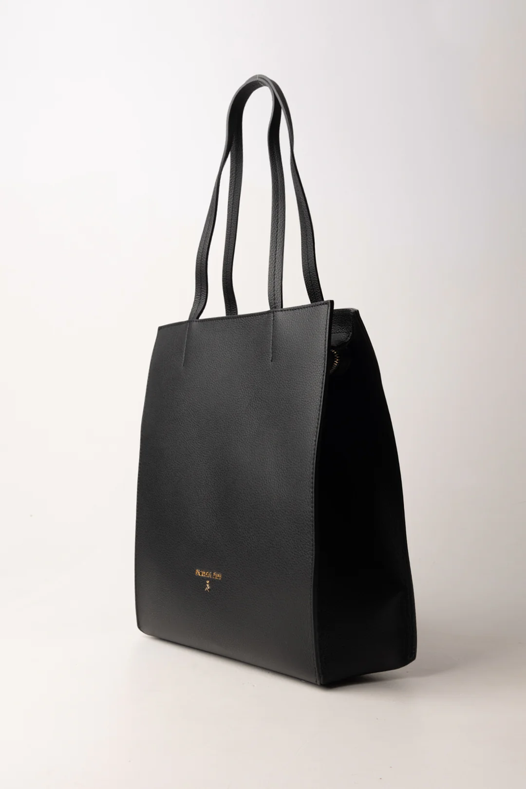 Borsa Shopping Verticale In Pelle - Image 3