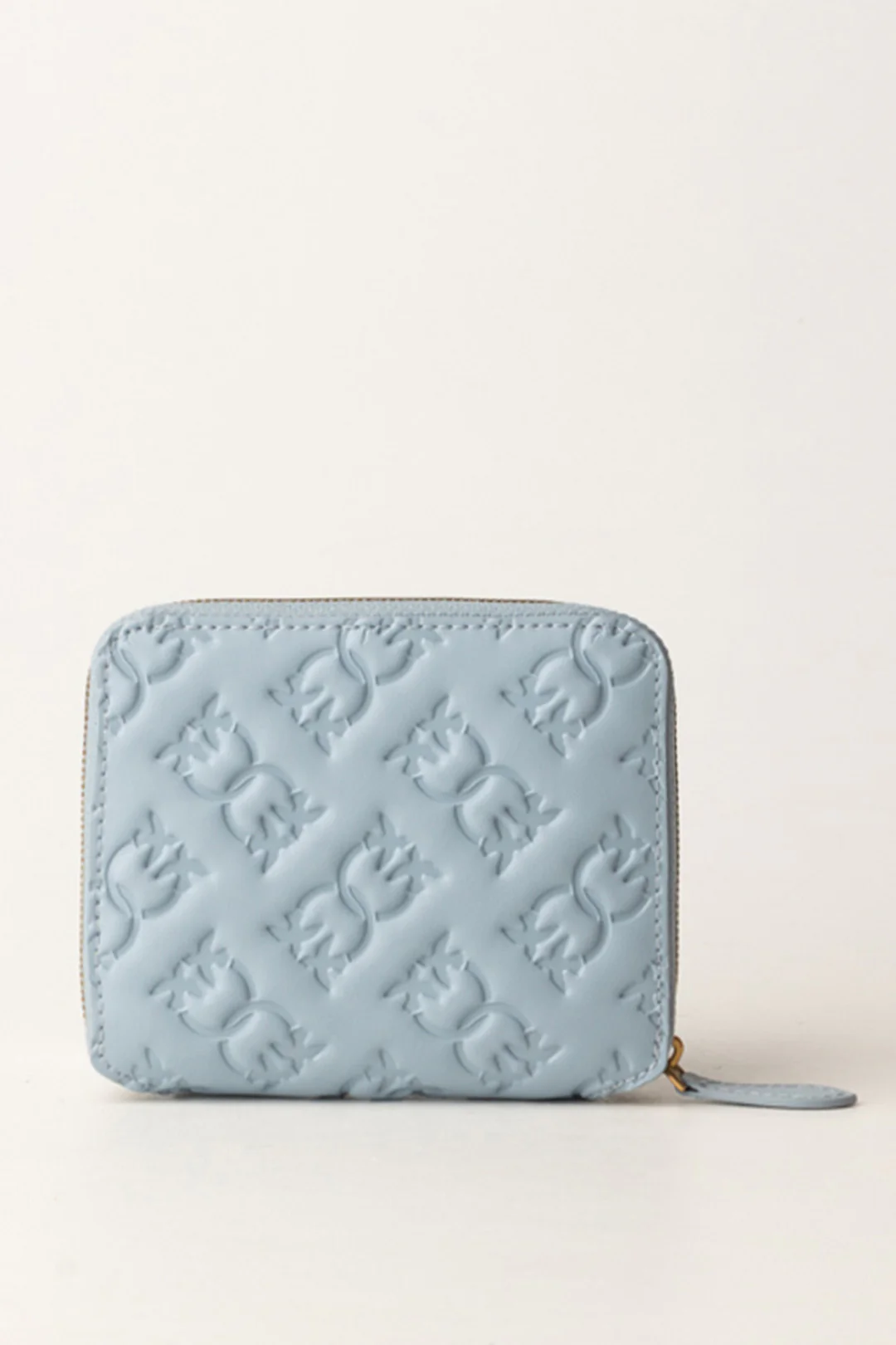 Portafoglio Quadrato Zip-aroun con Pattern Logo - Image 3