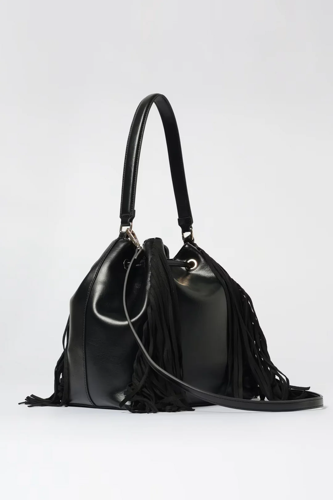 Borsa a Secchiello con Frange - Image 3