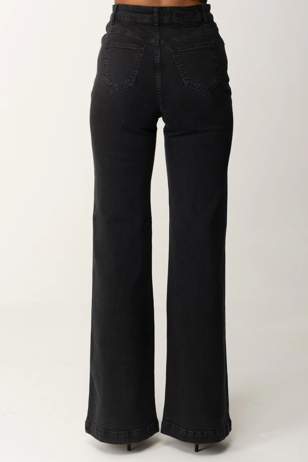 Jeans Flare a Vita Alta - Image 5